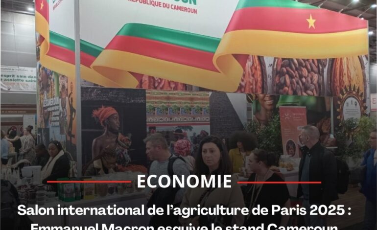 Salon International de L’agriculture de Paris 2025: Macron Esquive le Stand Cameroun